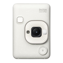 Fujifilm Instax Hybrid Mini LiPlay Instant Camera (Misty White)